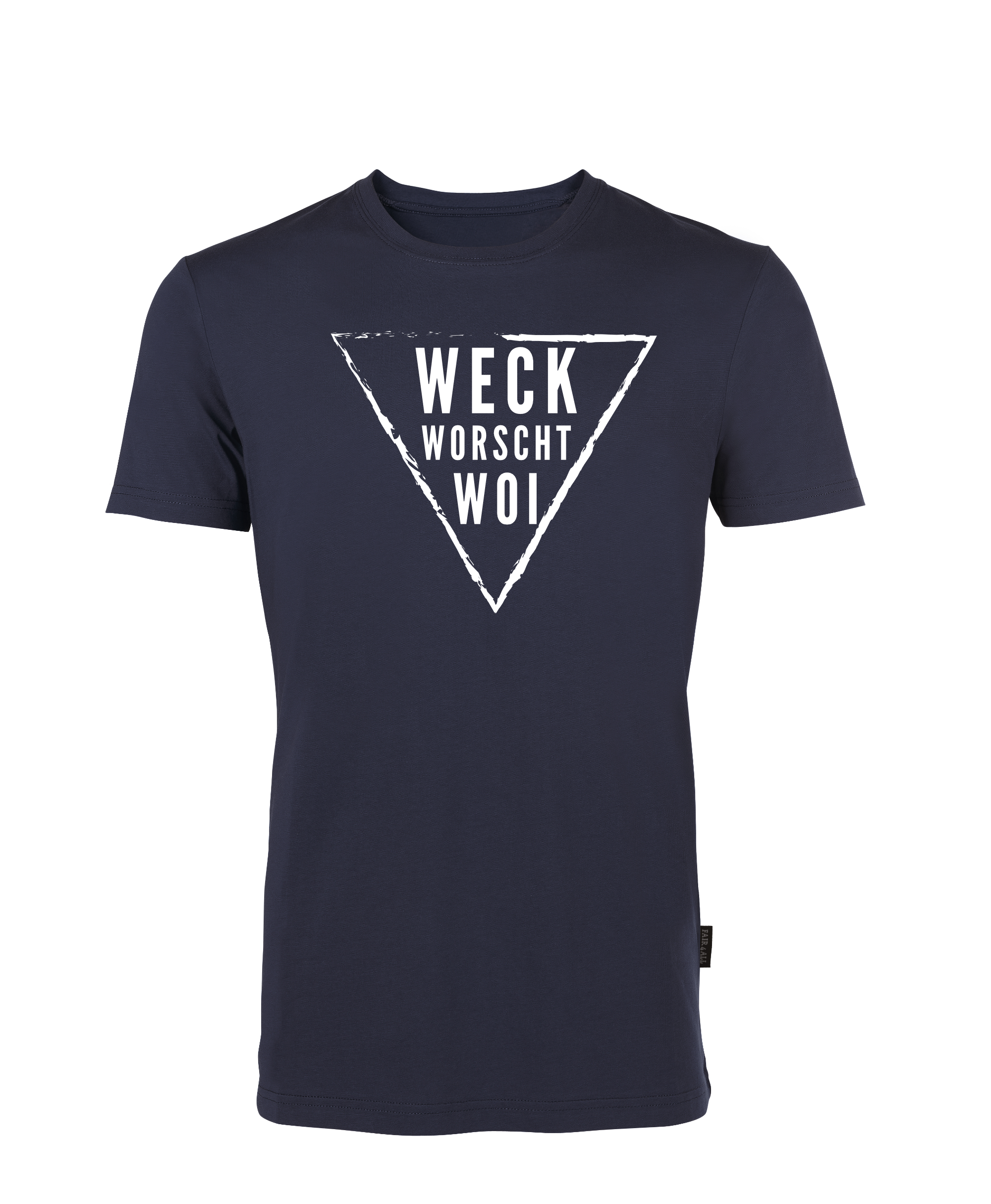 "WECK WORSCHT WOI" T-Shirt unisex - Design - baCKstage by CK