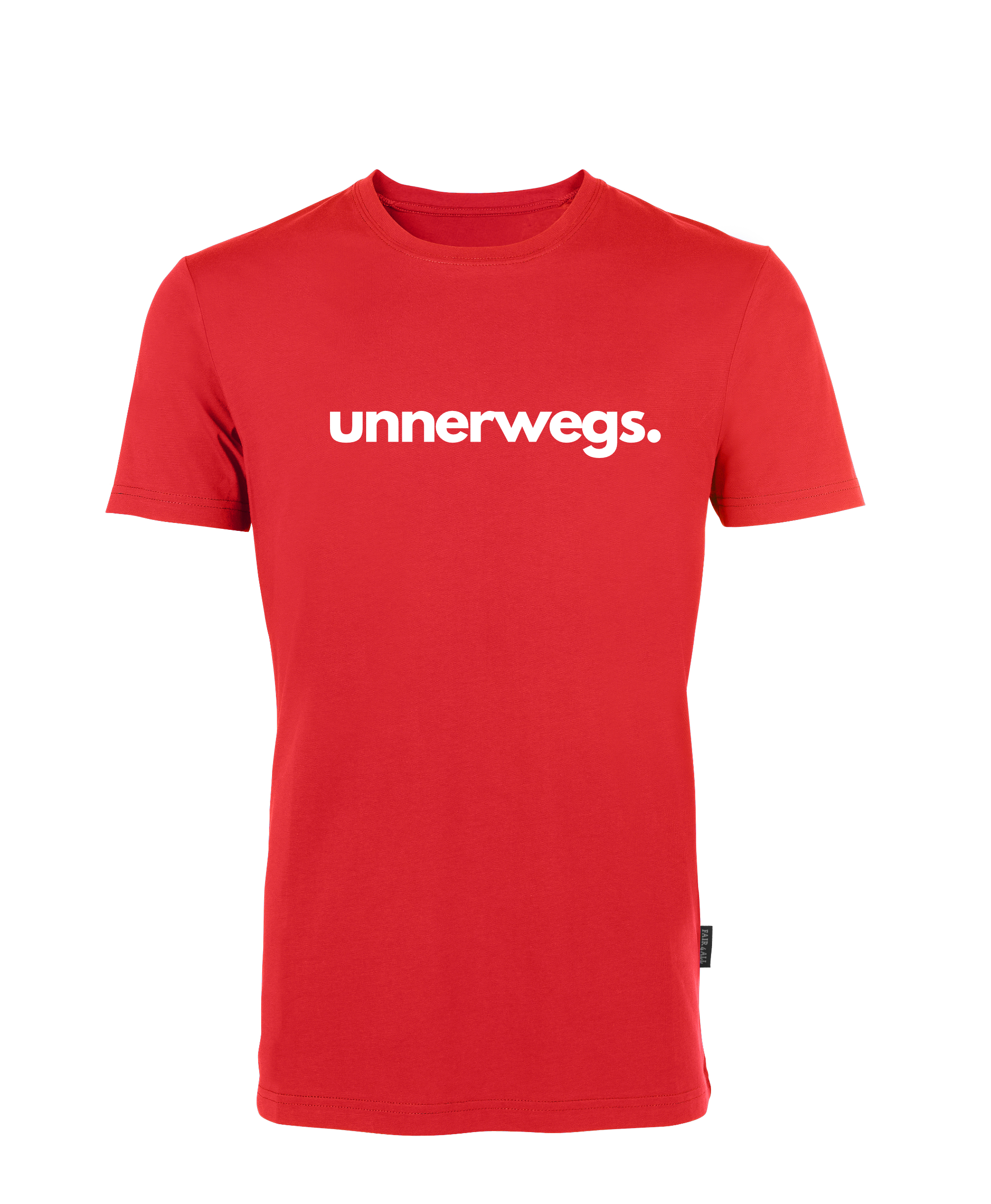 "unnerwegs" T-Shirt unisex - Design - baCKstage by CK