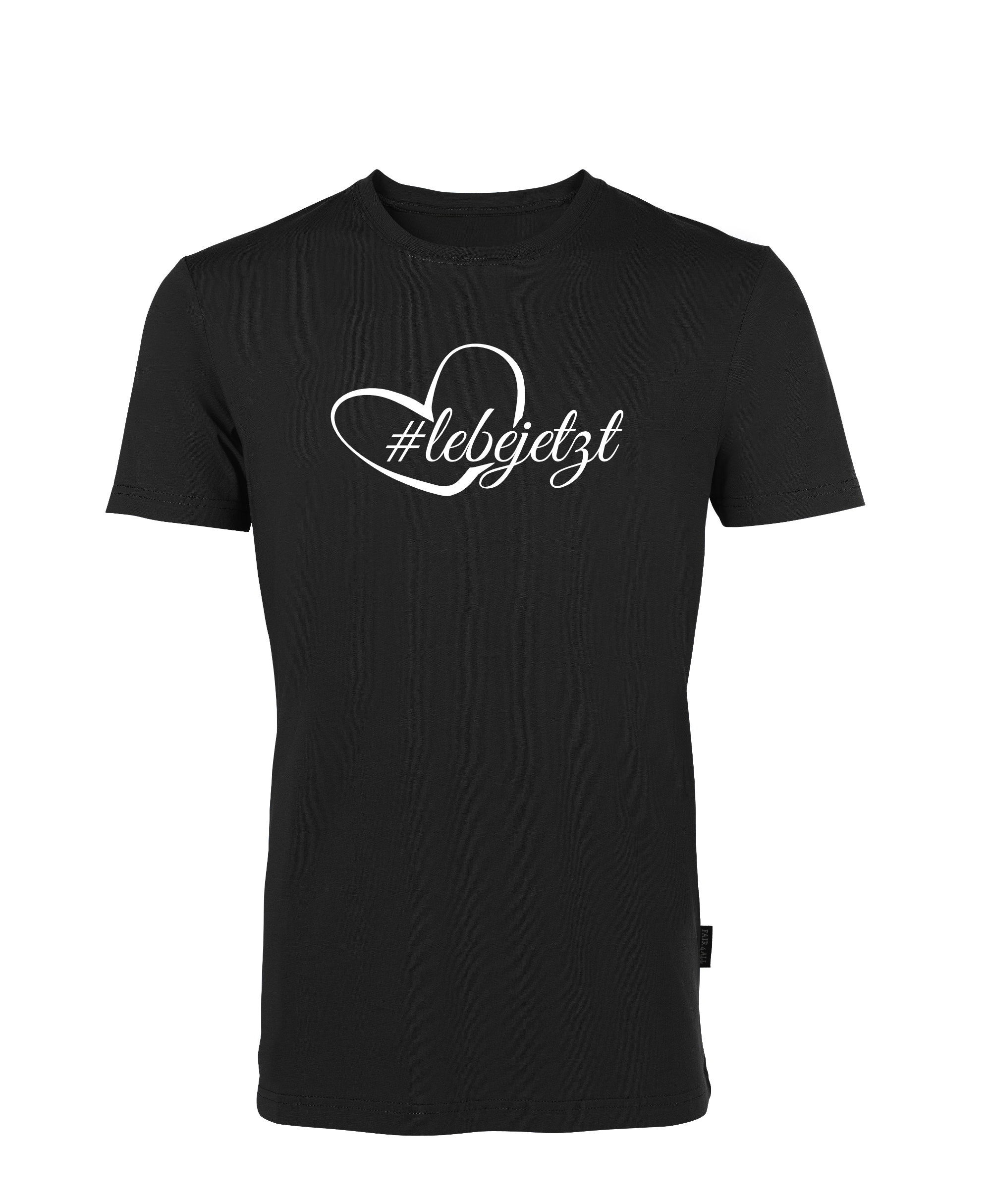 lebe jetzt T-Shirt Unisex Rundhals und großes Design
