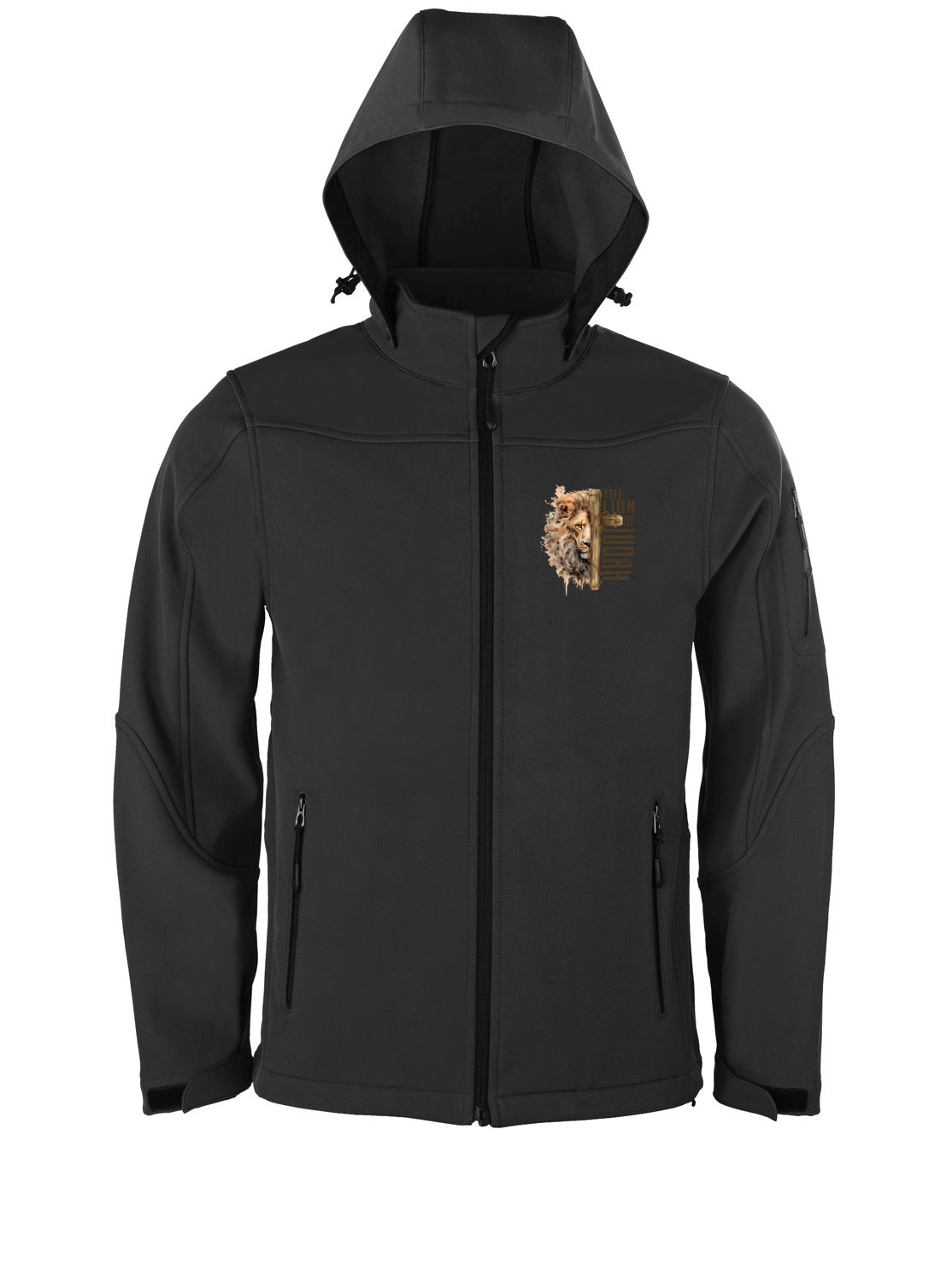 The Lion of Judah - Hooded Softshell Jacke
