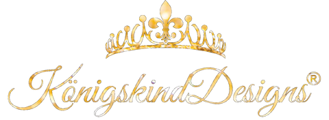 KönigskindDesigns Logo in Schwarz