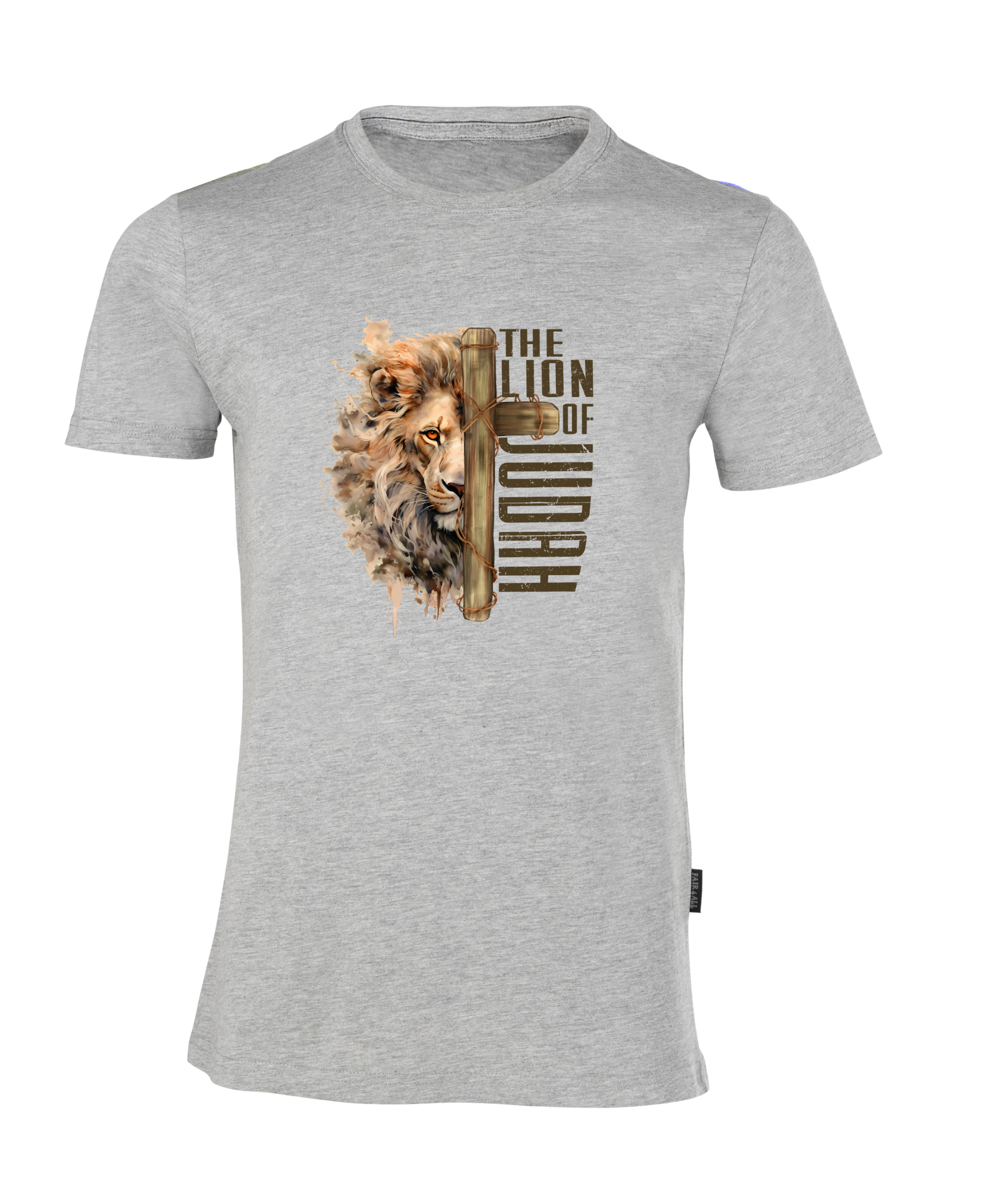 The Lion of Judah - T-Shirt Unisex - großer Aufdruck