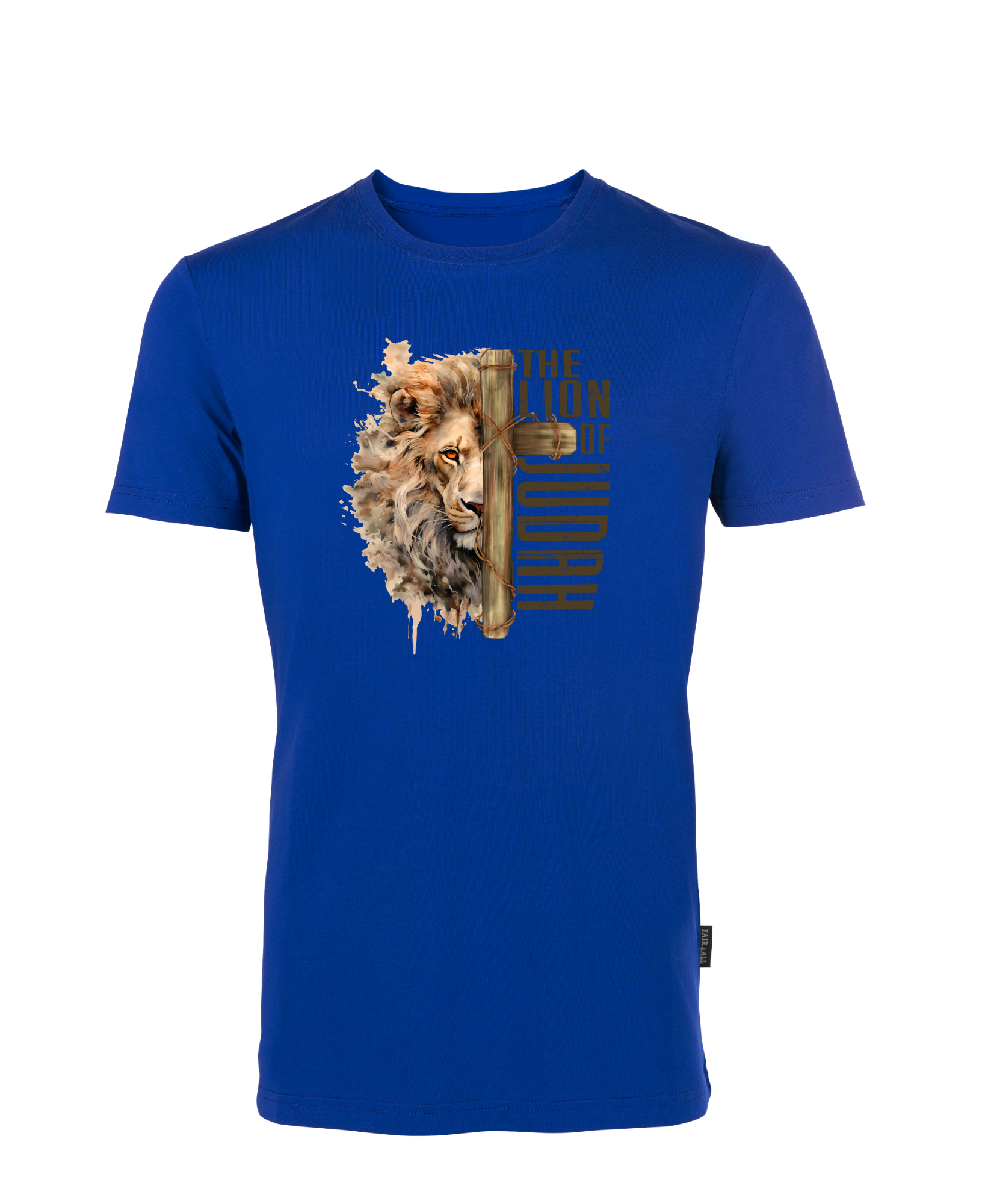 The Lion of Judah - T-Shirt Unisex - großer Aufdruck
