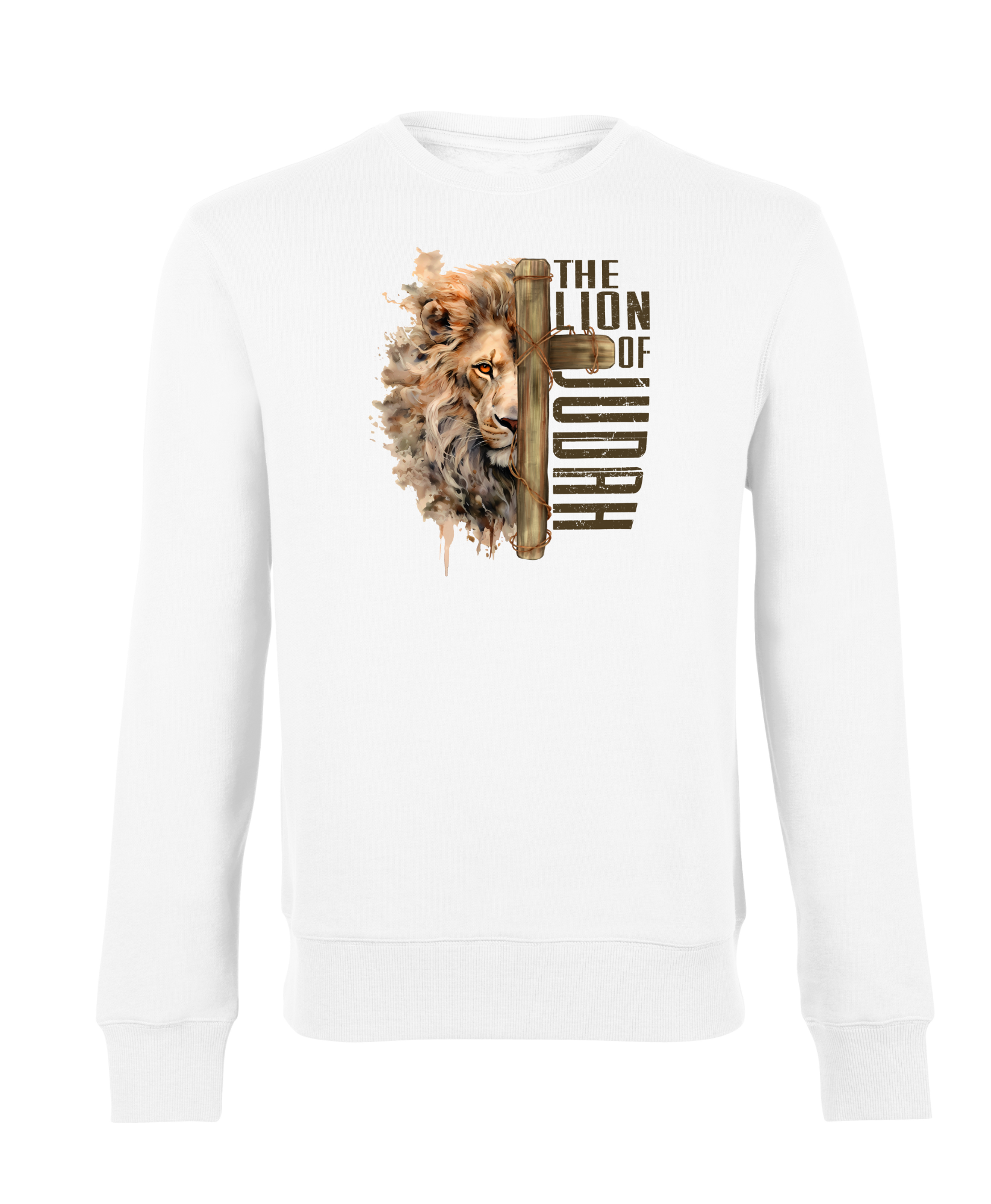 The Lion of Judah - Sweatshirts - großer Aufdruck