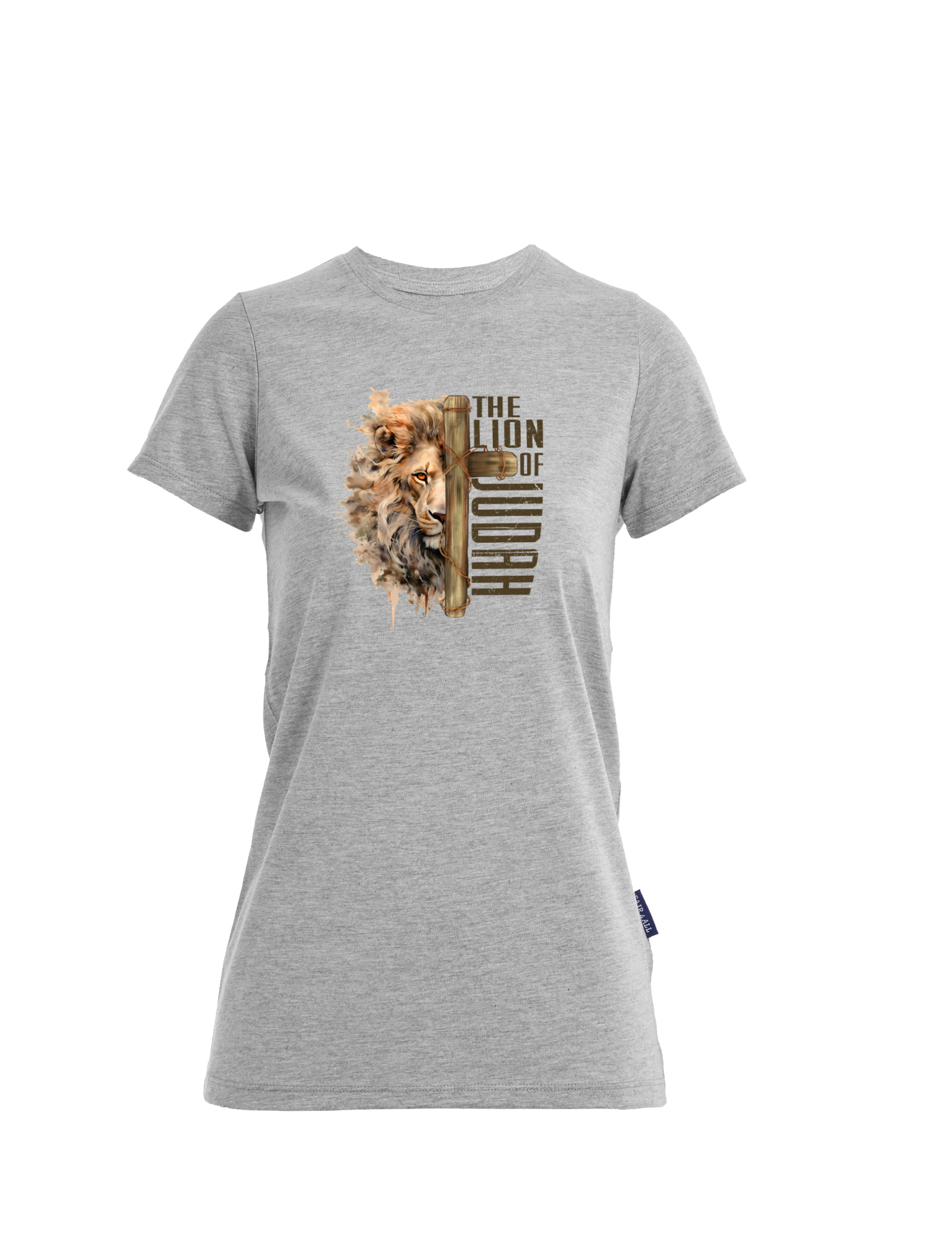 The Lion of Judah - T-Shirt Damen - großer Aufdruck