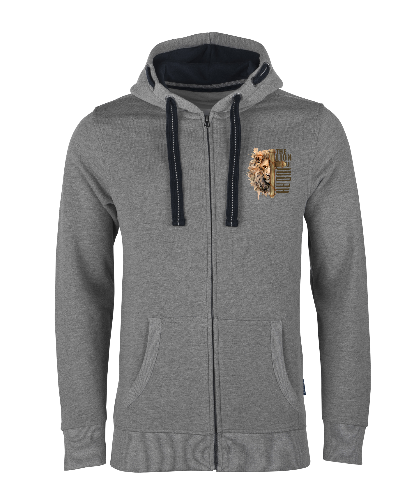 The Lion of Judah - Hooded Jackets - Unisex - kleiner Aufdruck
