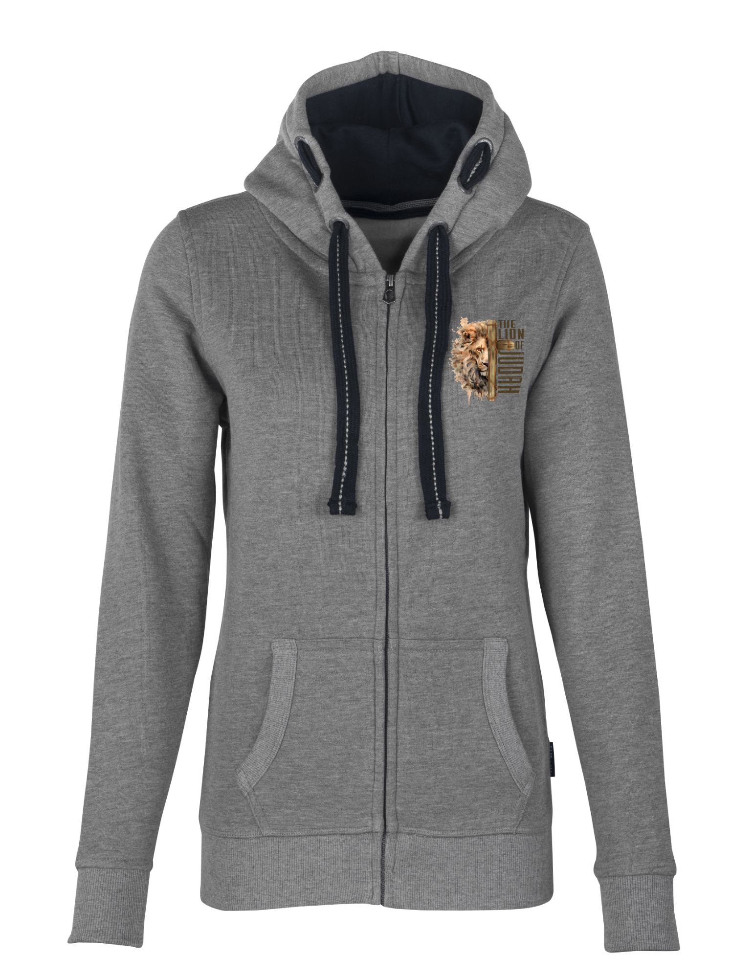 The Lion of Judah - Hooded Jackets - Damen - kleiner Aufdruck