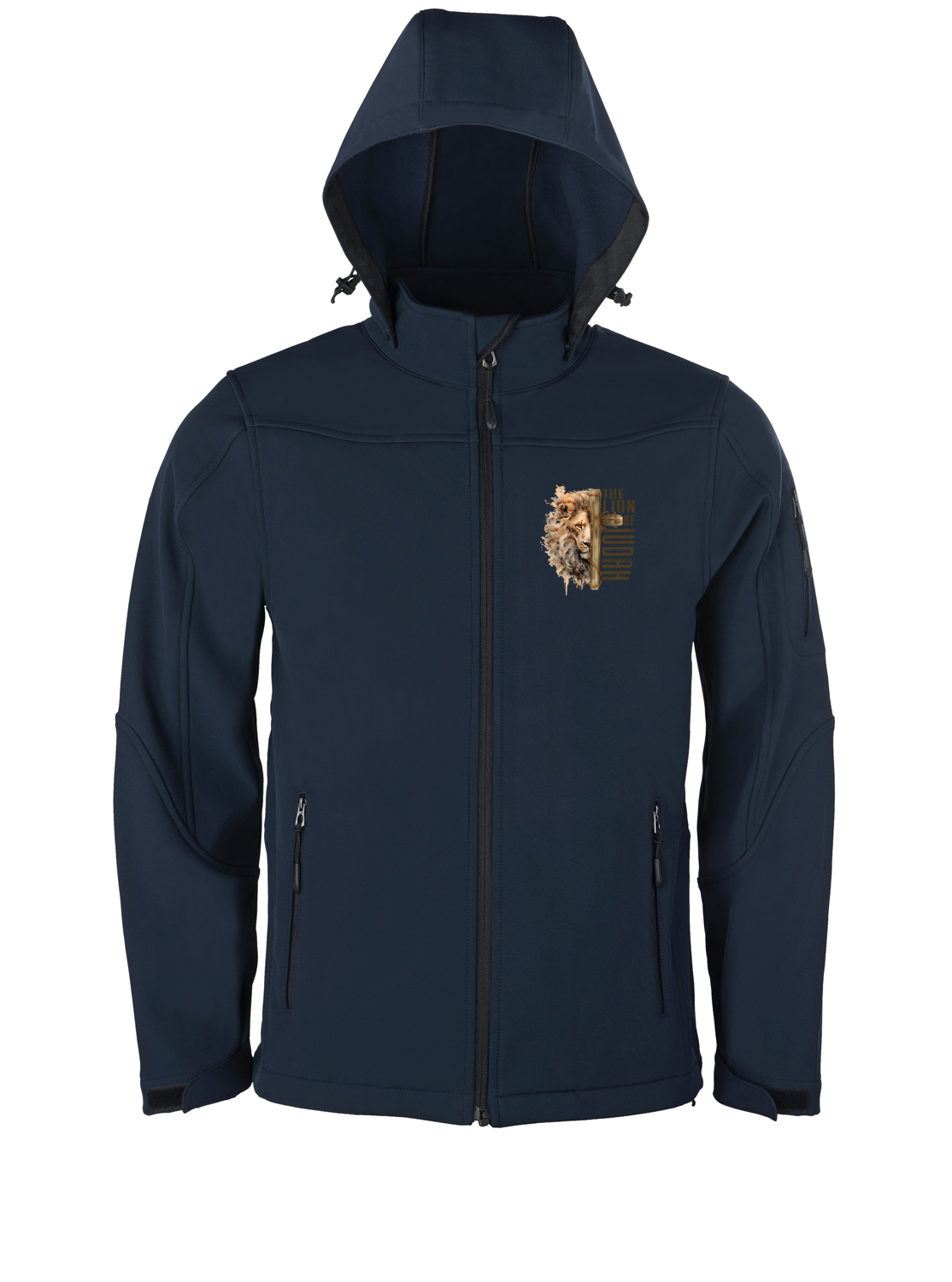 The Lion of Judah - Hooded Softshell Jacke