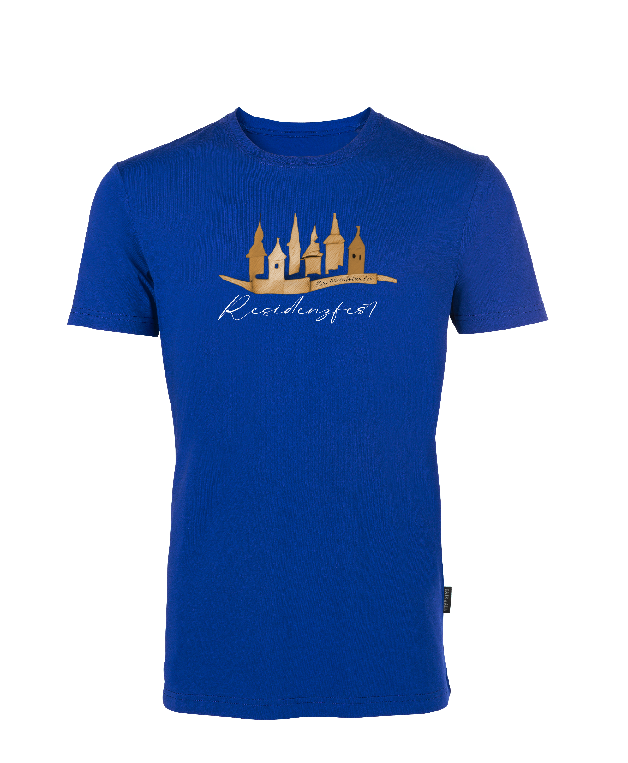 ResidenzfestShirt - Unisex/Men Rundhals (großes Design)