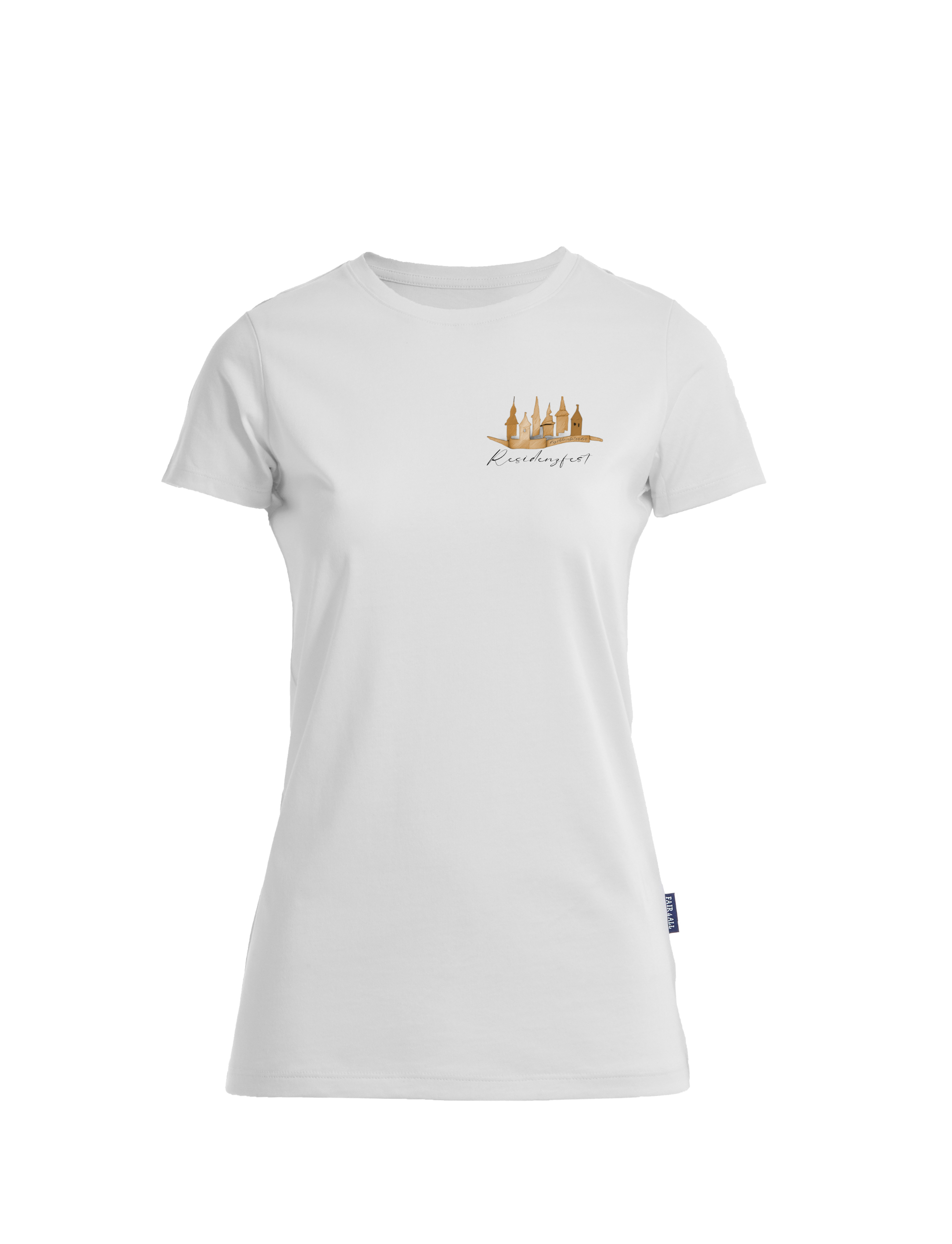 ResidenzfestShirt - Damen Rundhals (kleines Design)