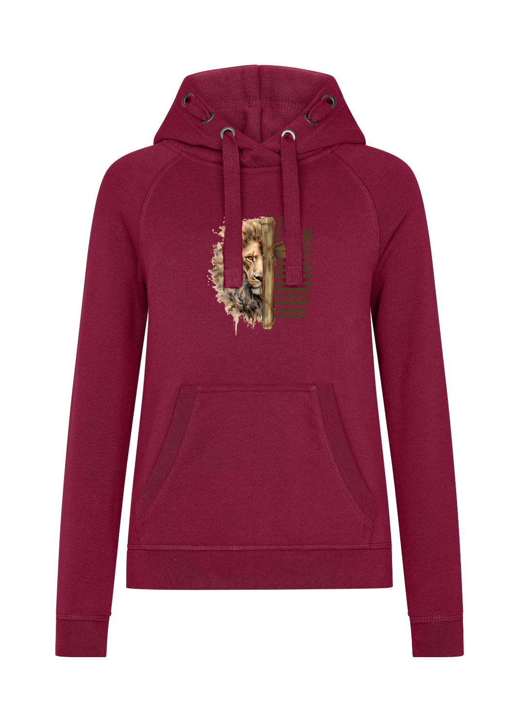 KIDS Hoodie -The Lion of Judah großer Aufdruck