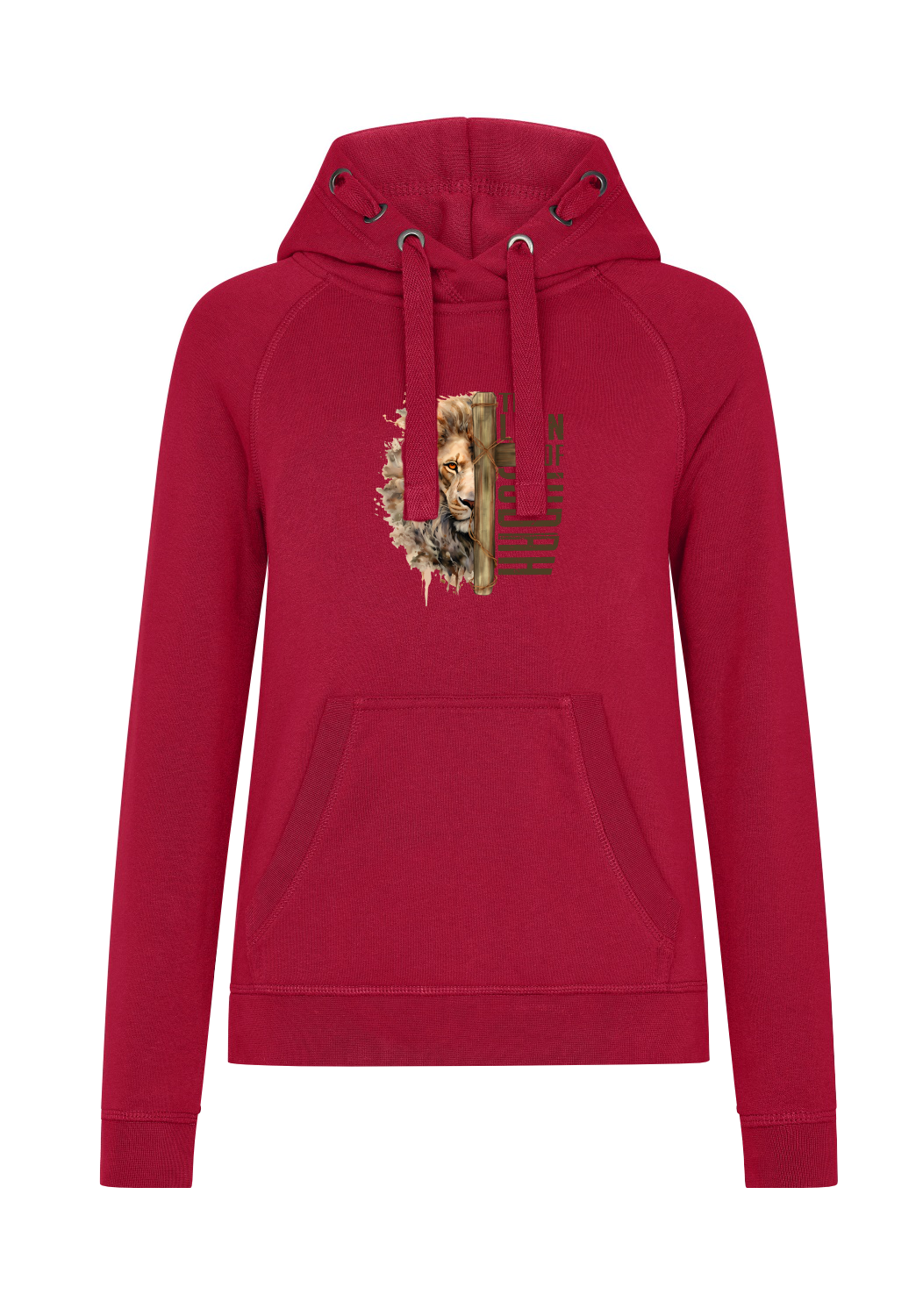 KIDS Hoodie -The Lion of Judah großer Aufdruck