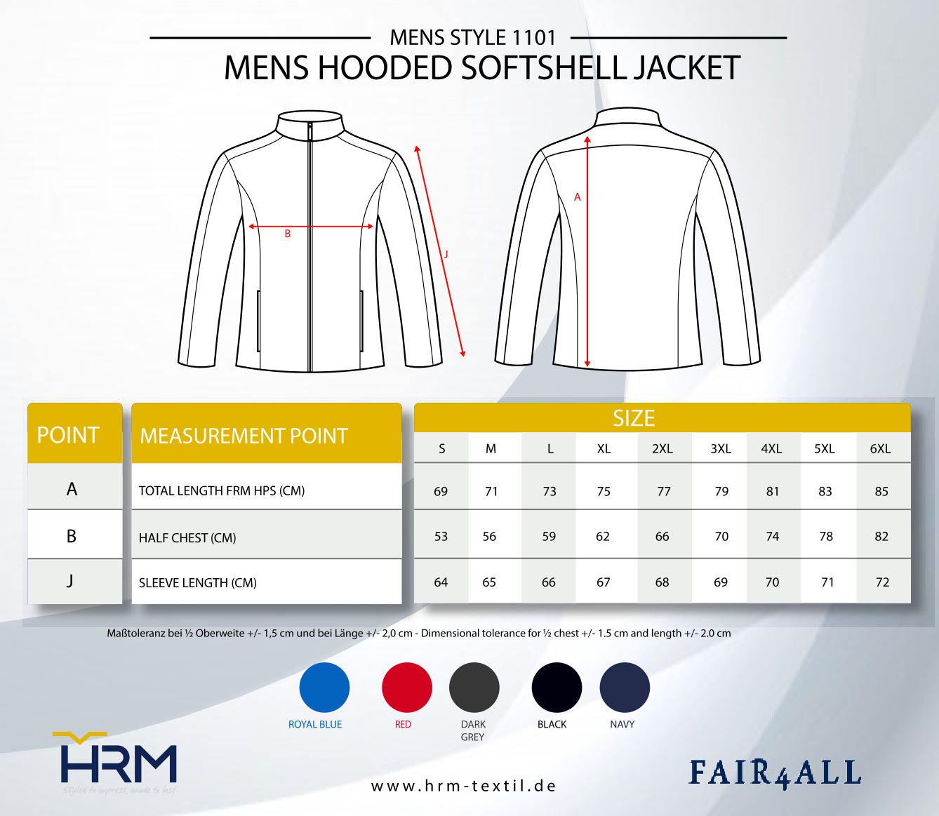 The Lion of Judah - Hooded Softshell Jacke