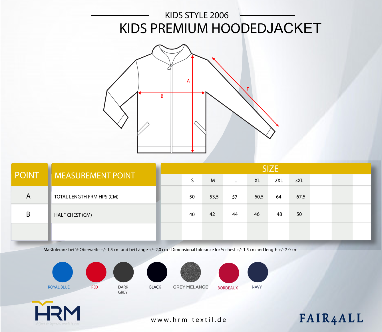 KIDS Hooded Jacken - REHsch mich net uff!