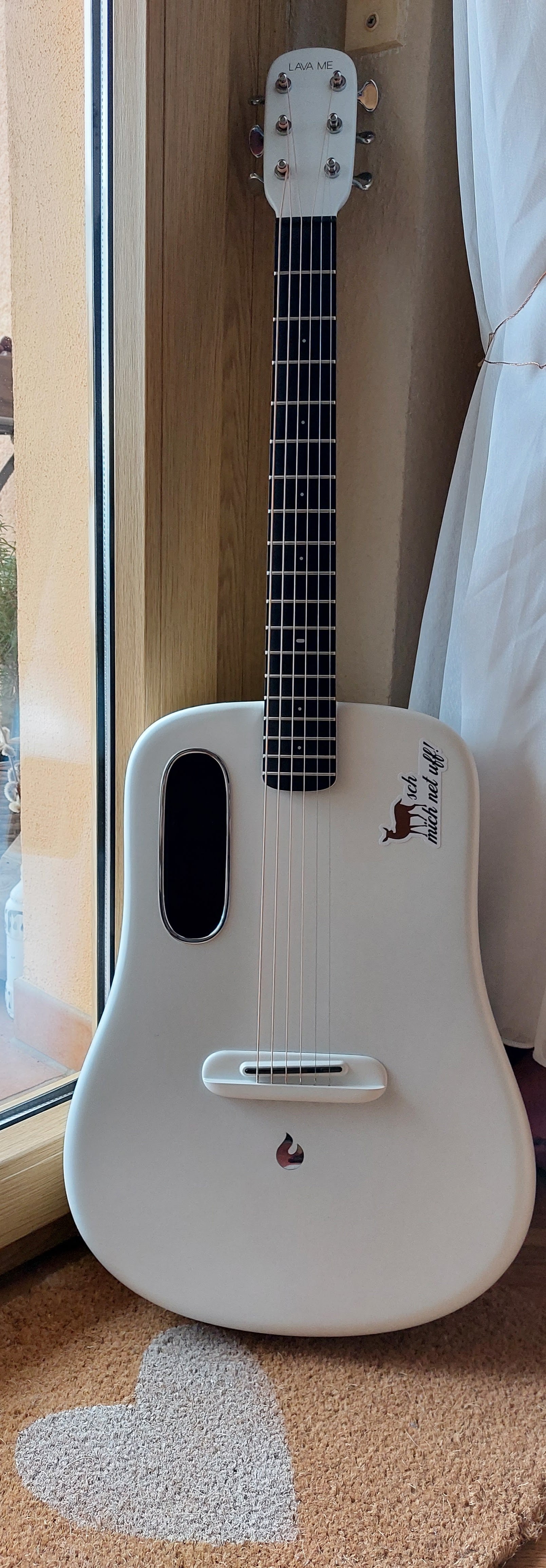 REHsch mich net uff! - Aufkleber Größe: "dezent"