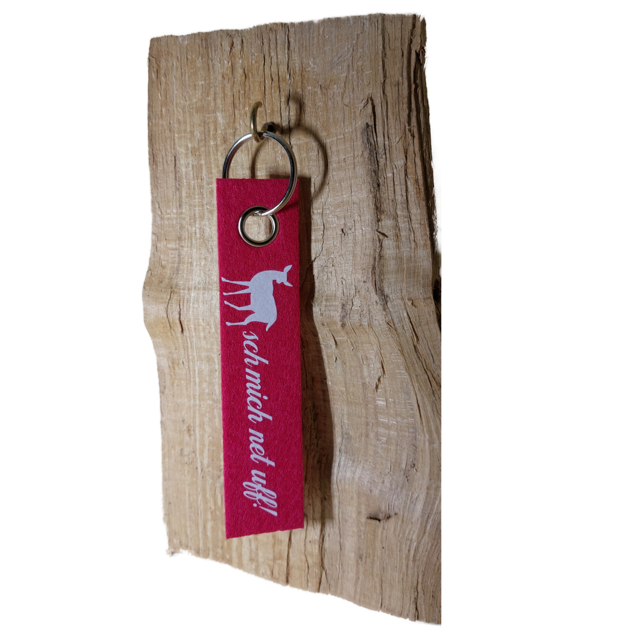 Schlüsselband "REHsch mich net uff!"