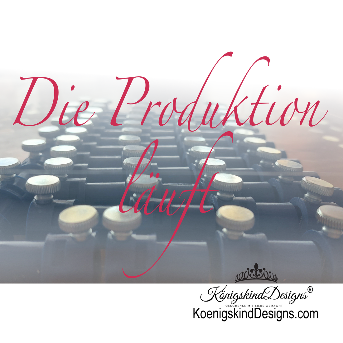 Das Wetter ist bescheiden, aber unsere Produktion läuft…