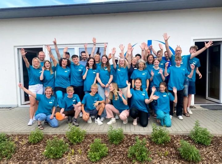 Hier sind die FeG-Teamshirts im Einsatz :)