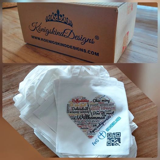 Willkommentaschen für die FeG Kirchheimbolanden