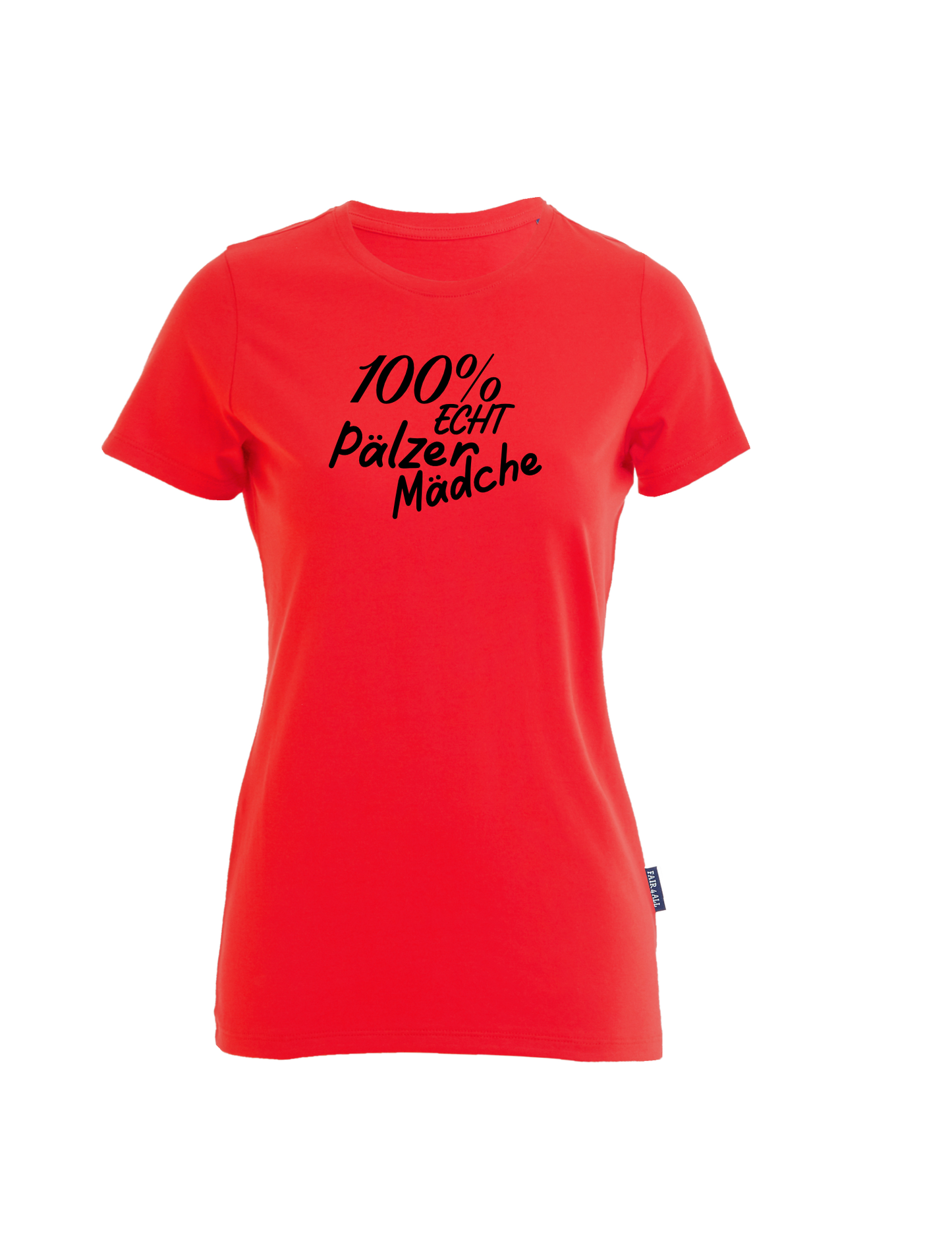 100% Pälzer Mädche - pREHmium T-Shirt Damen