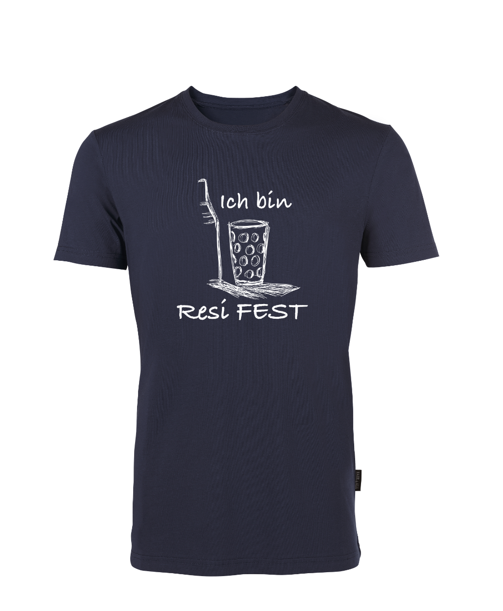 Resi FEST T-Shirt - Unisex/Men Rundhals (großes Design)