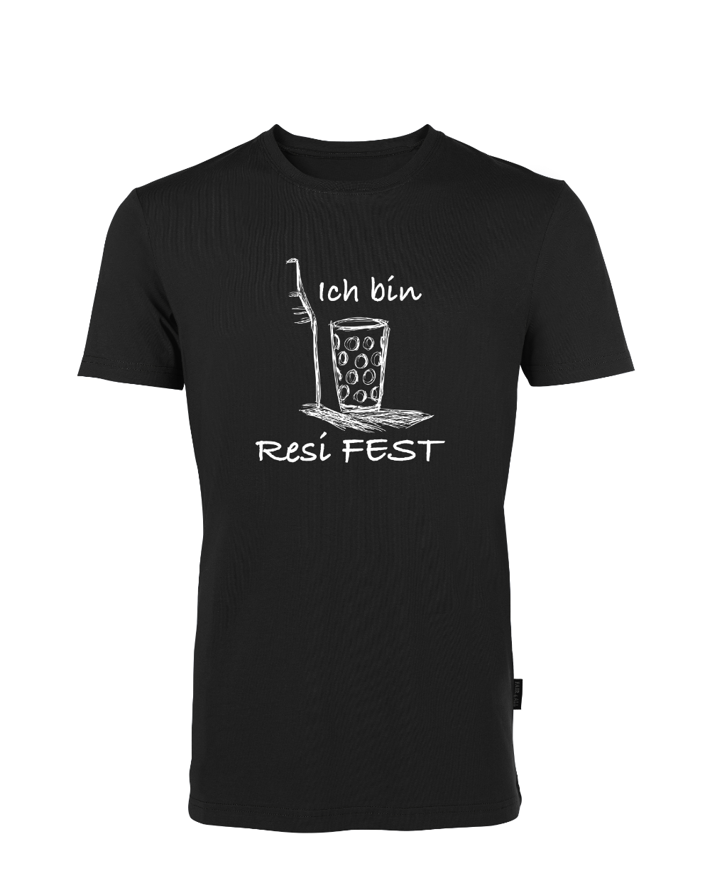 Resi FEST T-Shirt - Unisex/Men Rundhals (großes Design)