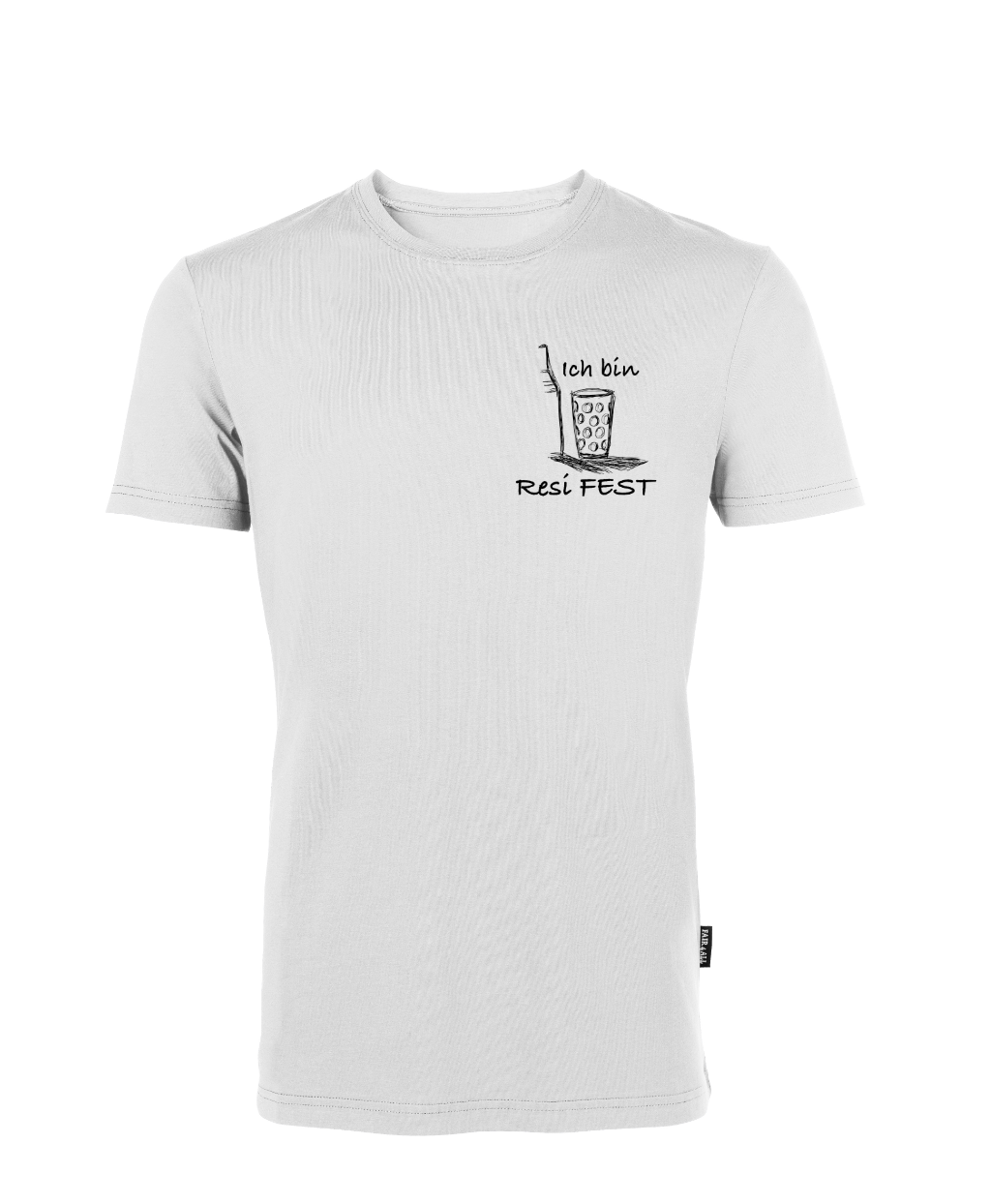 Resi FEST T-Shirt - Unisex/Men Rundhals (kleines Design)