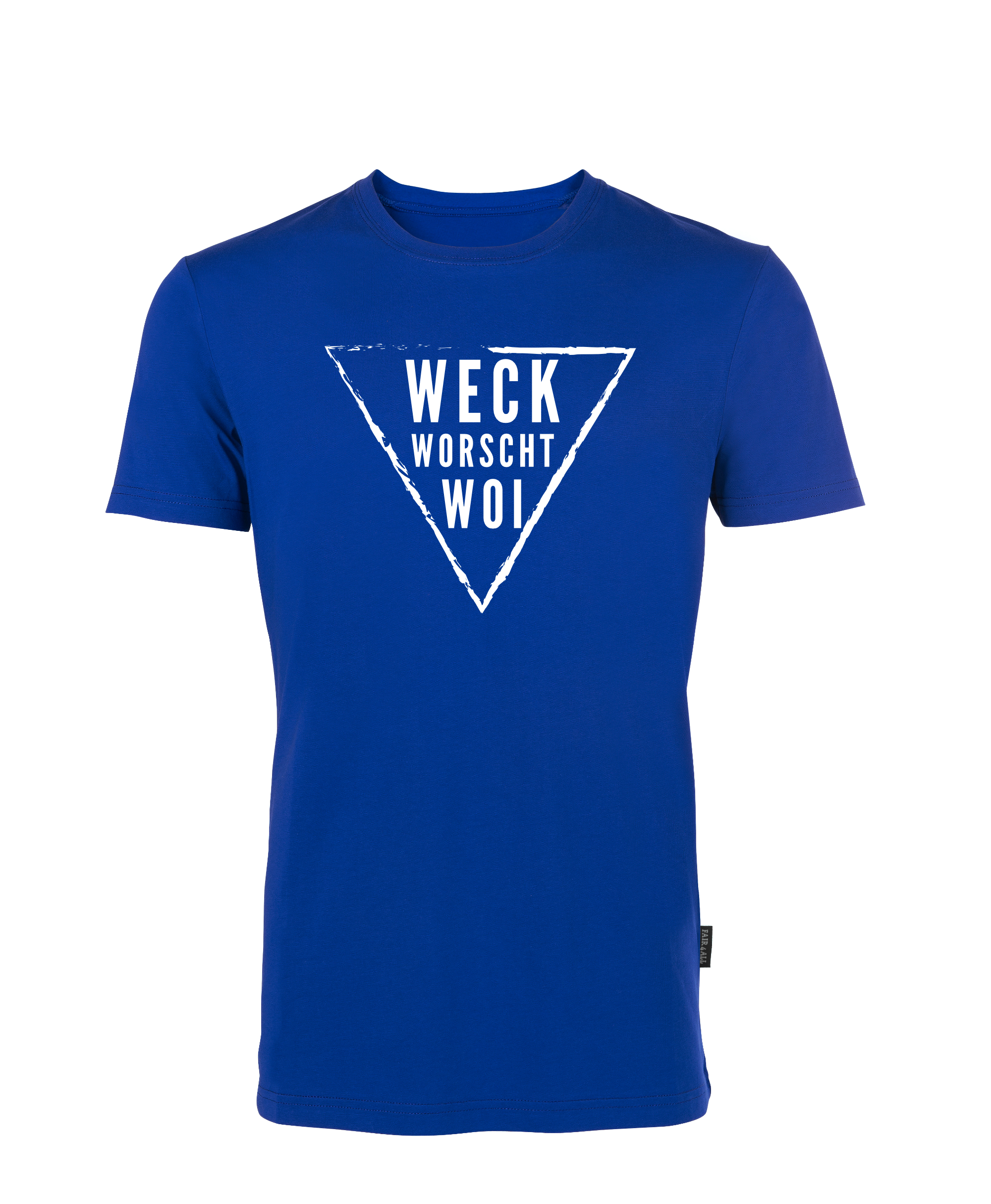 "WECK WORSCHT WOI" T-Shirt unisex - Design - baCKstage by CK