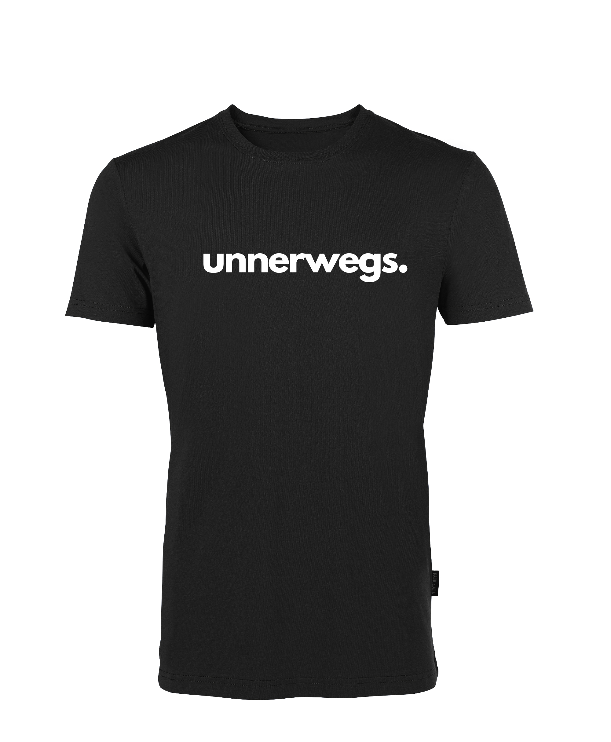 "unnerwegs" T-Shirt unisex - Design - baCKstage by CK