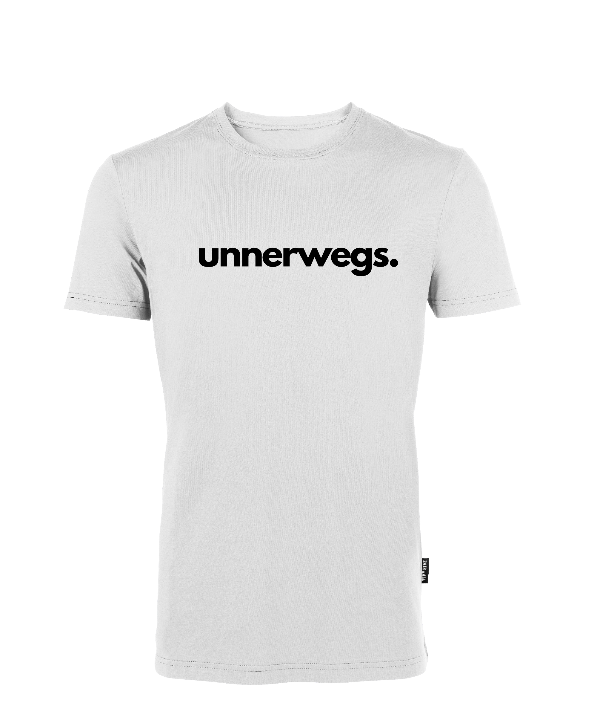 "unnerwegs" T-Shirt unisex - Design - baCKstage by CK