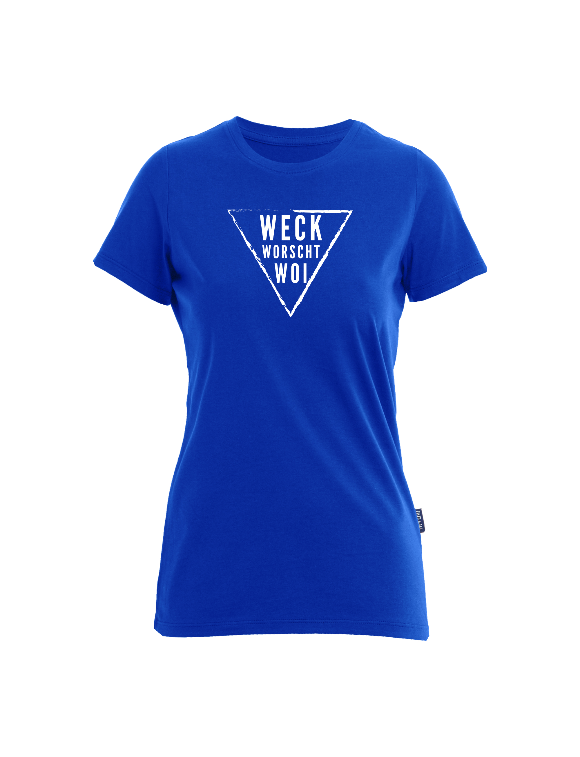 "WECK WORSCHT WOI" T-Shirt Damen - Design - baCKstage by CK