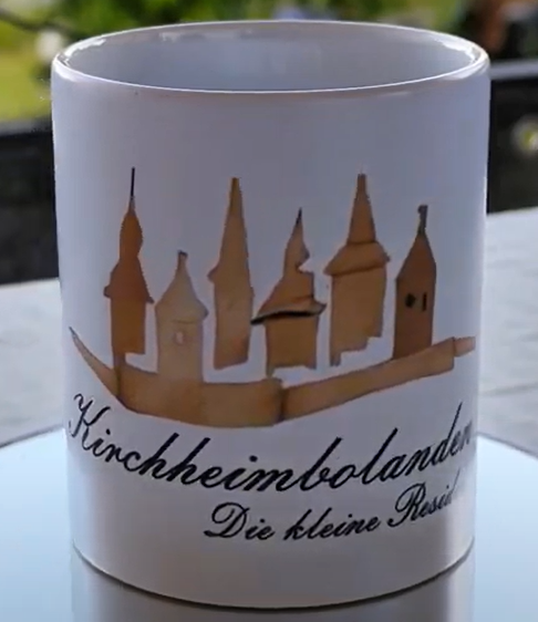 Tasse Kirchheimbolanden - Die kleine Residenz - Matt
