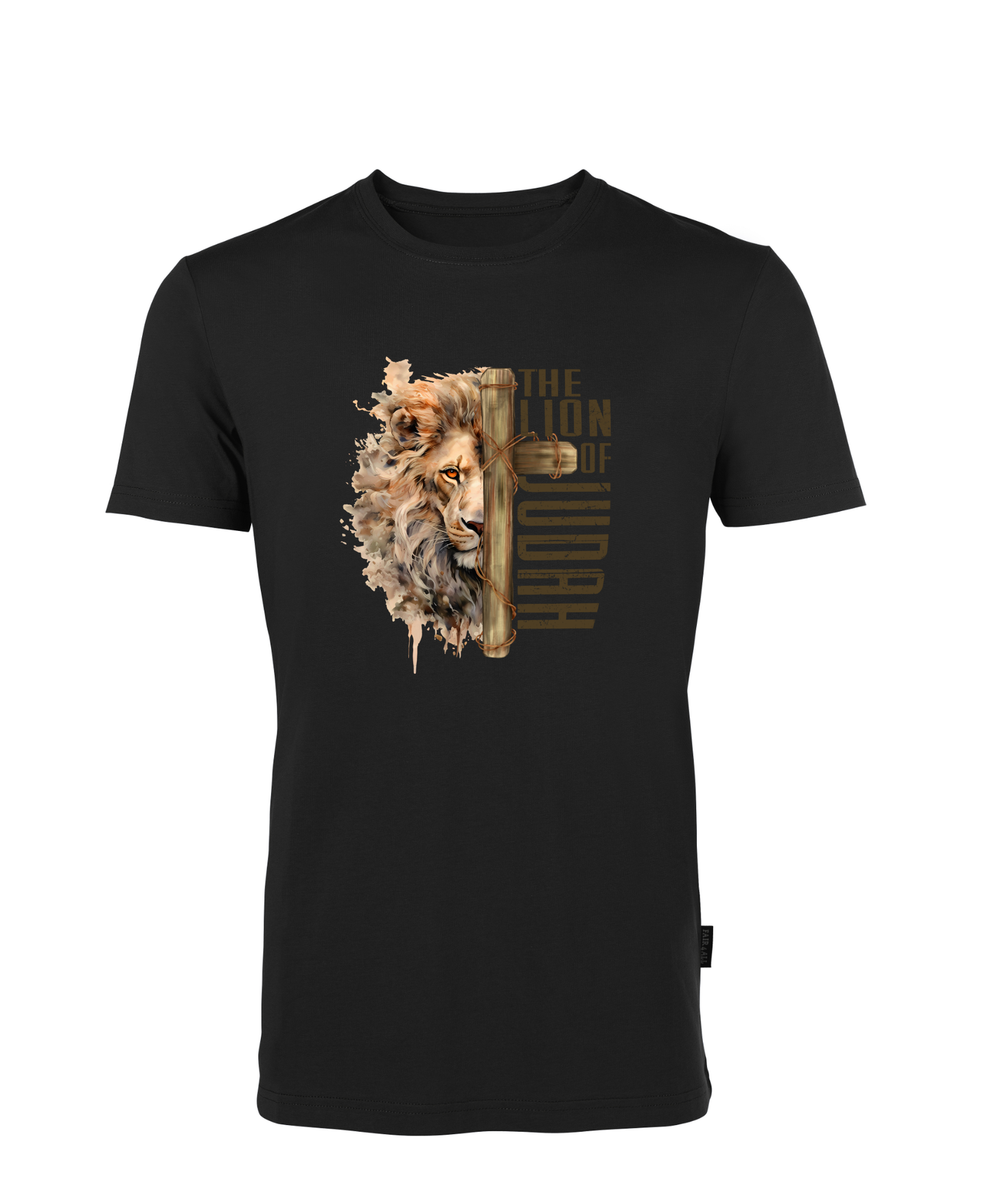 The Lion of Judah - T-Shirt Unisex - großer Aufdruck