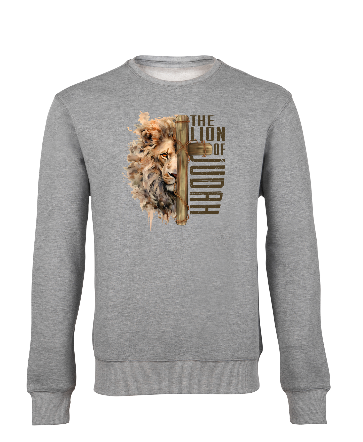 The Lion of Judah - Sweatshirts - großer Aufdruck