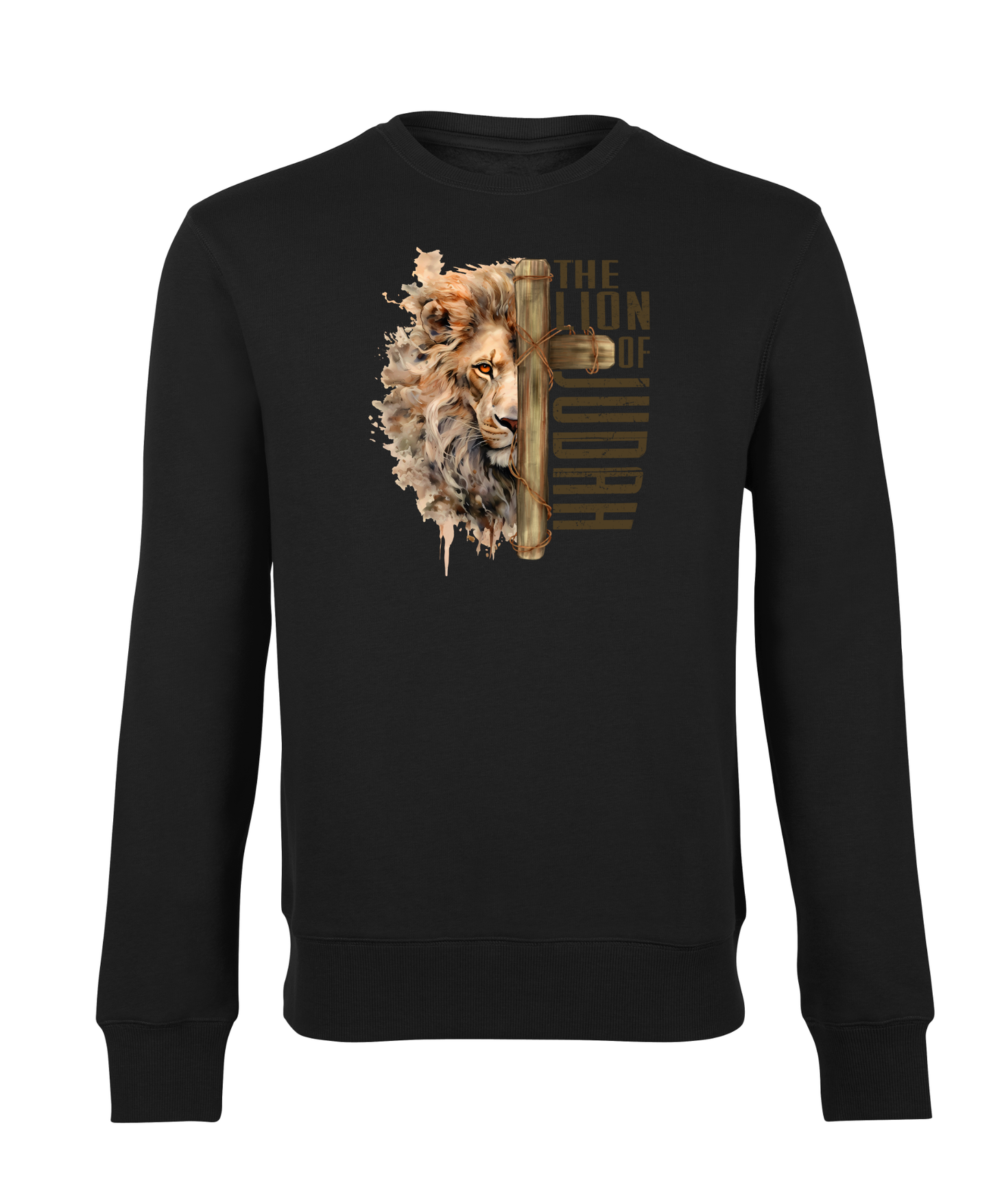 The Lion of Judah - Sweatshirts - großer Aufdruck