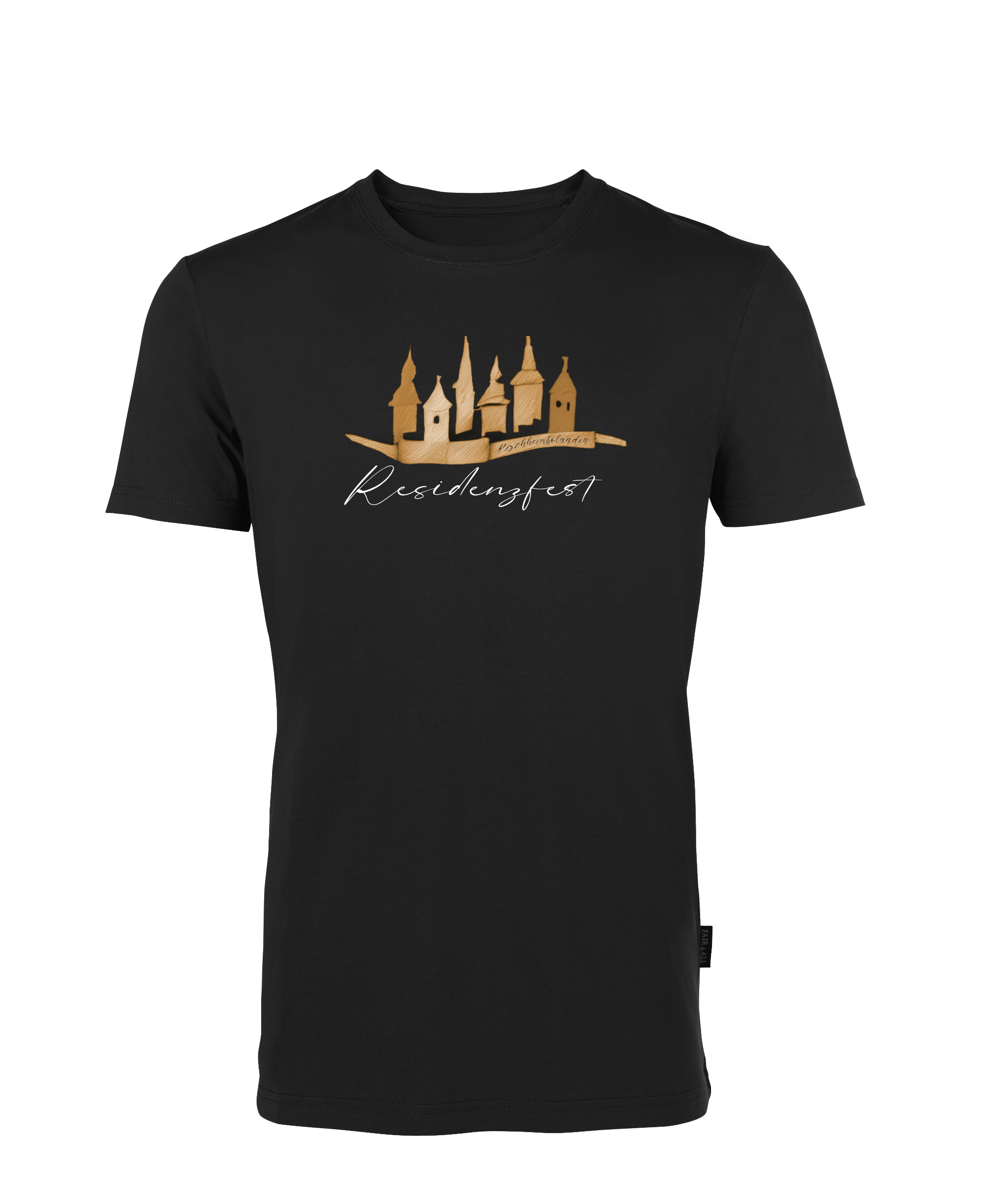 ResidenzfestShirt - Unisex/Men Rundhals (großes Design)
