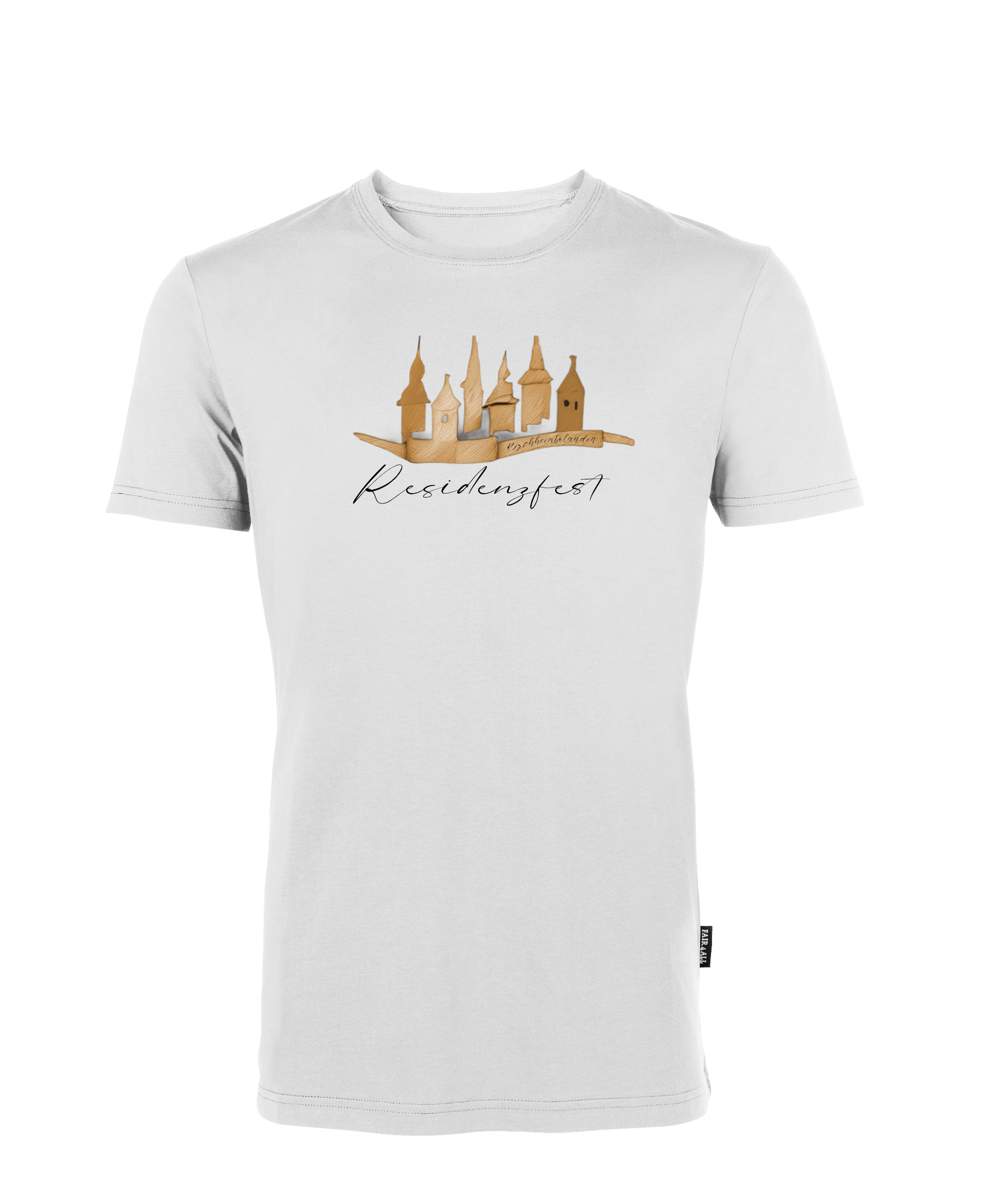 ResidenzfestShirt - Unisex/Men Rundhals (großes Design)