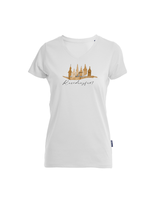 ResidenzfestShirt - Der Klassiker als V-Neck Shirt.