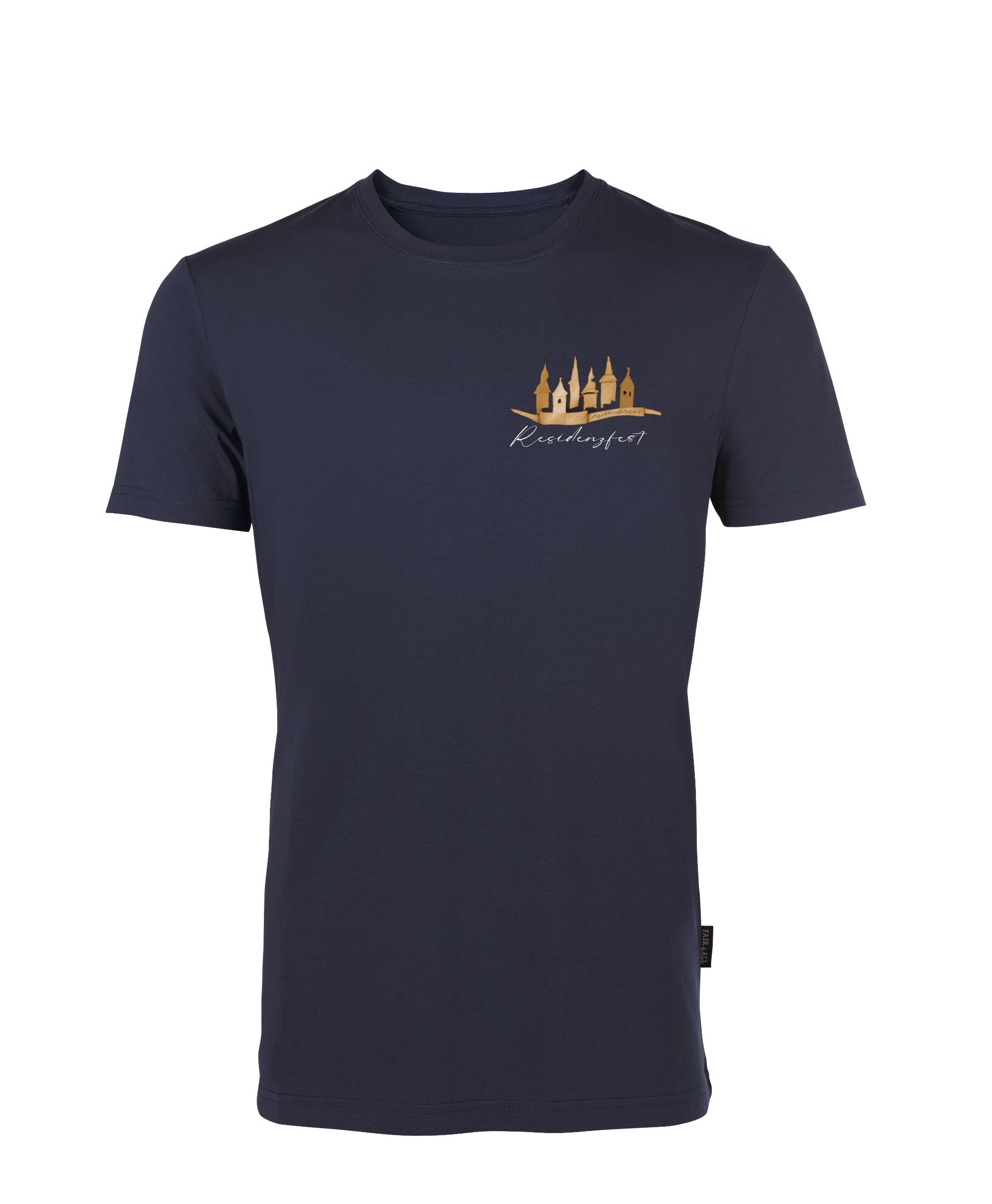 ResidenzfestShirt - Unisex/Men Rundhals (kleines Design)
