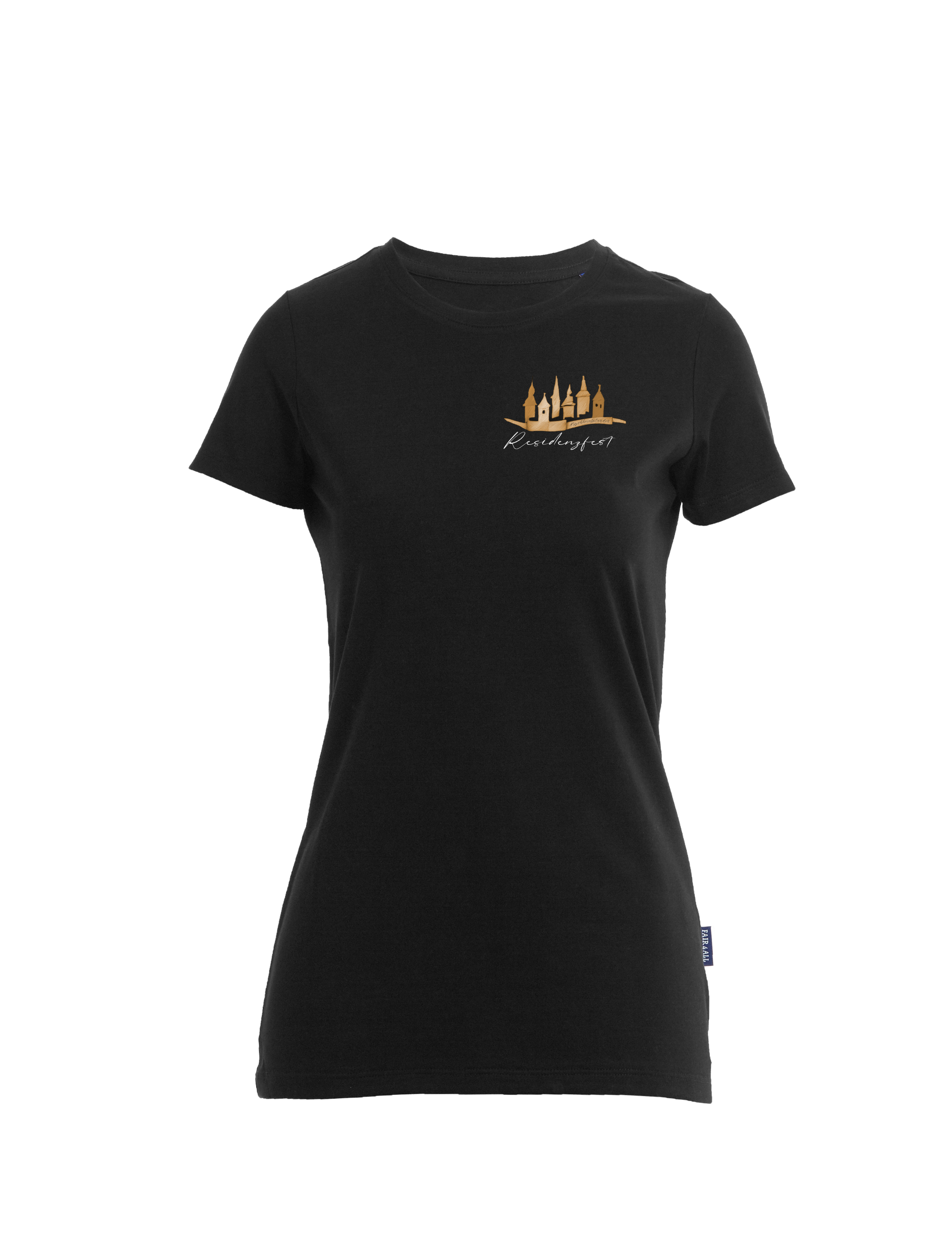ResidenzfestShirt - Damen Rundhals (kleines Design)