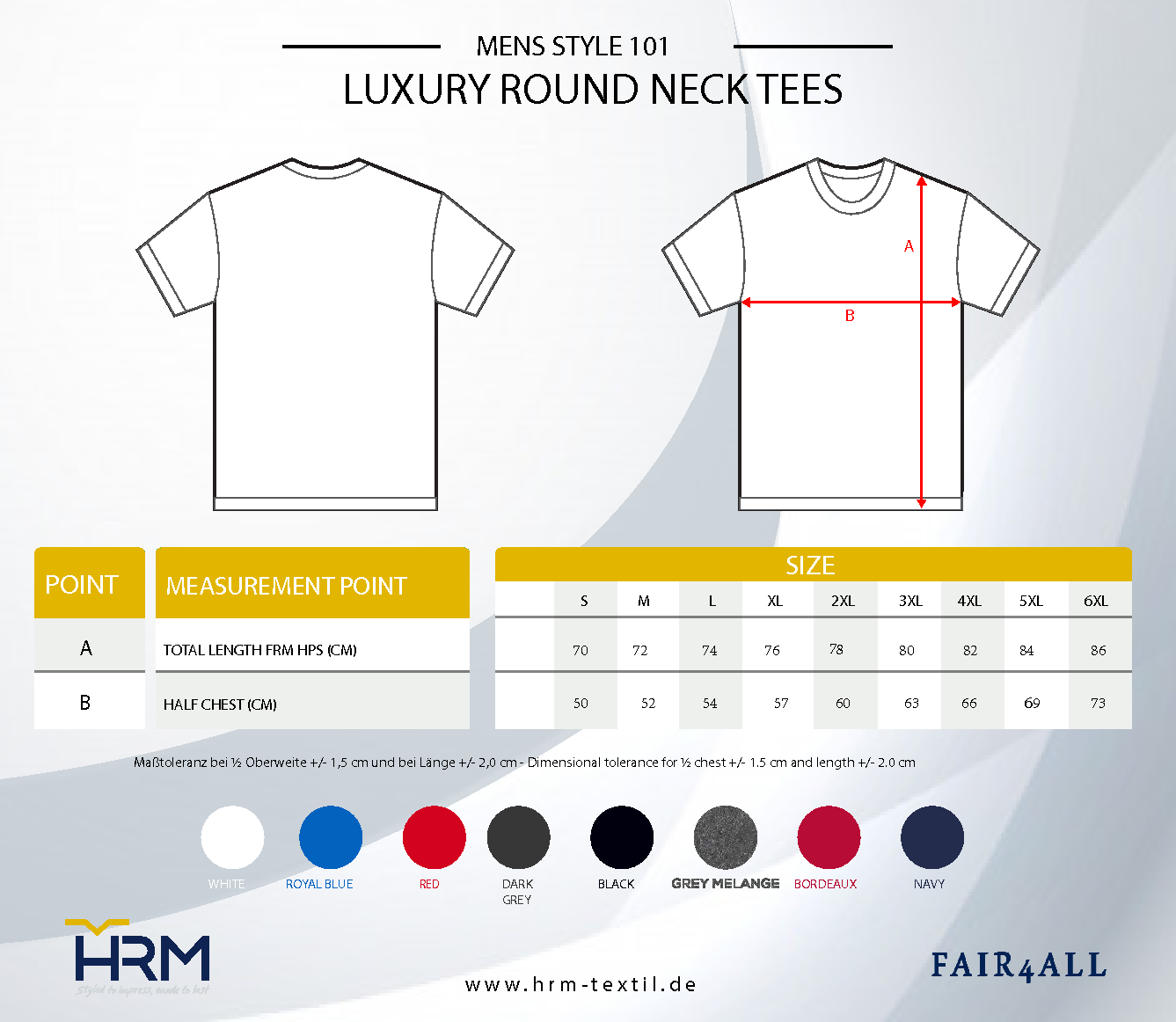 ResidenzfestShirt - Unisex/Men Rundhals (kleines Design)