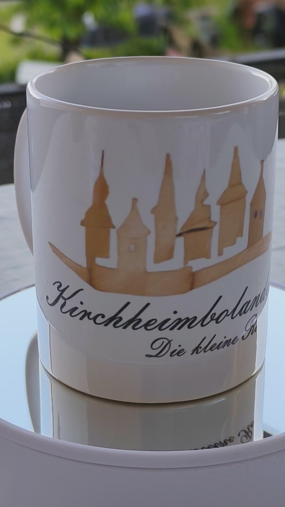 Tasse Kirchheimbolanden - Die kleine Residenz - glänzend